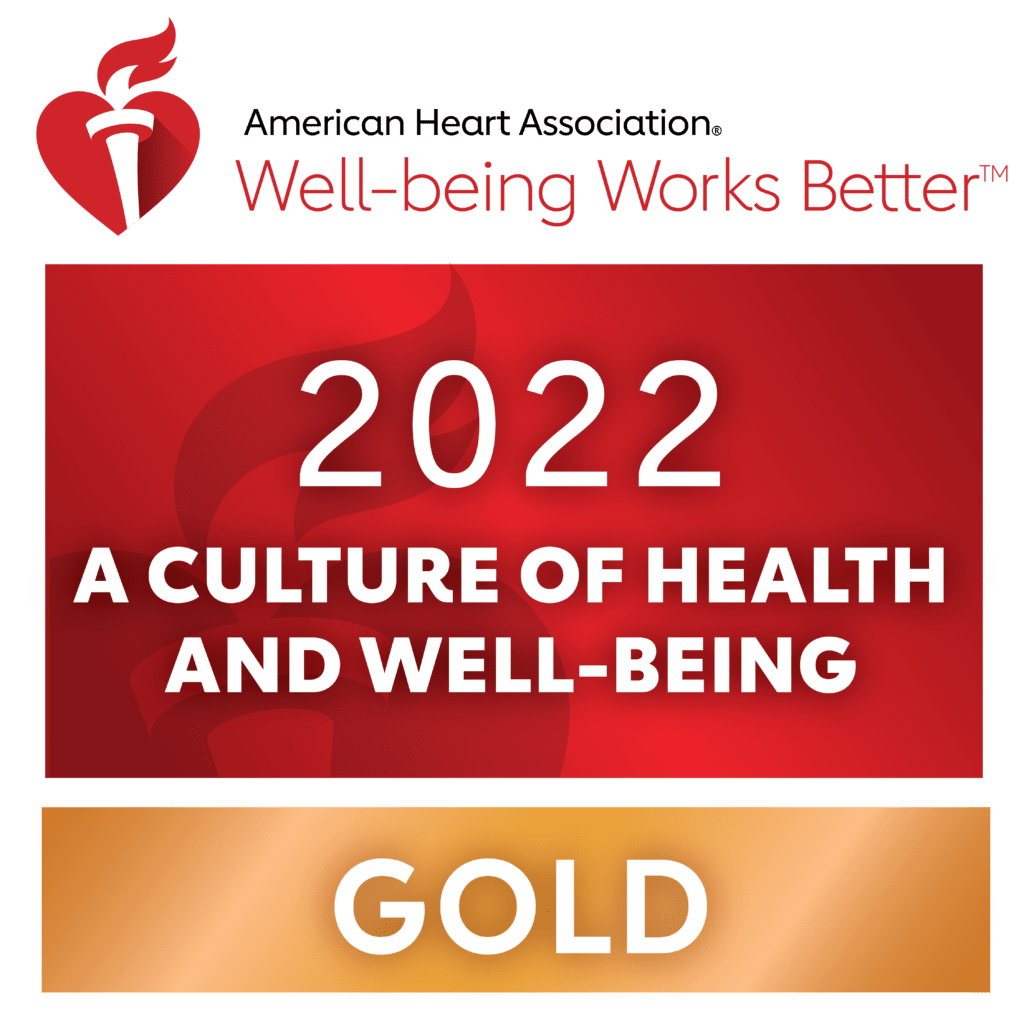 2021 AHA Gold Workplace Health Achievement